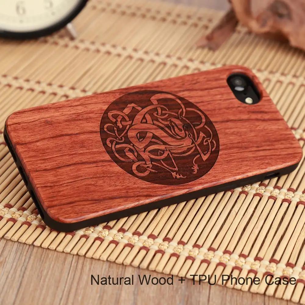 

DIY Desgin High Quality Whole Rosewood Wooden  6 Wood Phone Case