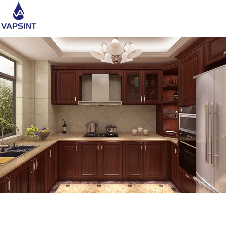 Foshan Wholesale Custom Kitchen Solid Wood Buy Kitchen