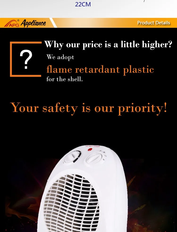 220v Apg Classic Electric Fan Heater Buy Fan Heater,Electric Fan