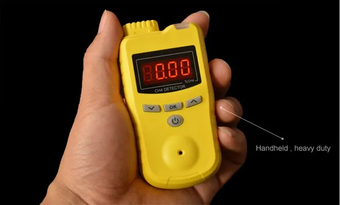 Battery Operated Portable Methane Gas Meter,Methane ...