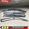 Chromed Rain Shield Window Visor for Hilux Revo 2015 onwards