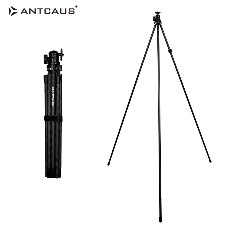 

Lightweight portable carbon fiber camera travel tripod, Black