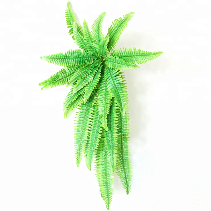 
the newest china factory hot sale artificial plant plastic fern for decoration 