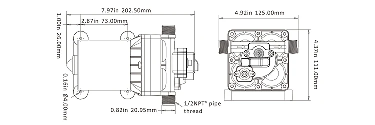 42 SERIES DIMENSIONS