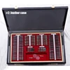 266JS optometry lens case with metal rim aluminum case 266pcs combination trial lens set