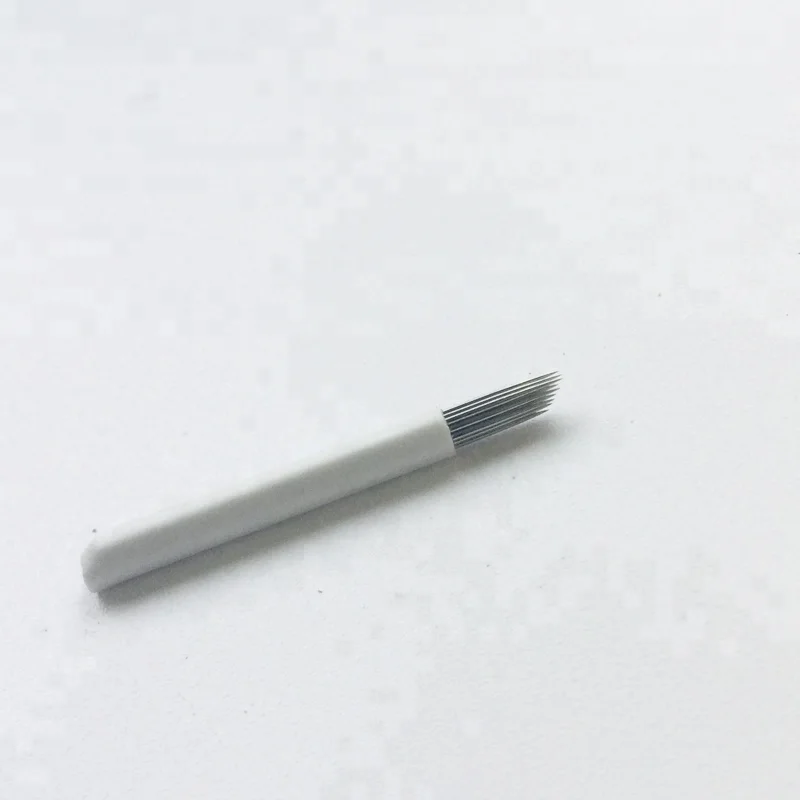 

19 Round Bevel Needles for Manual Pen Semi Permanent Makeup Fog R19 Microblading Eyebrow Tattoo