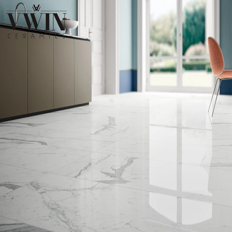 Low Price Living Room Floor Tiles 60x60 Tiles Villa Italian White