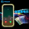 Incoming Call Flashed Led Light Up Phone Cases For iPhone X 8 7 6s Case,Crystal Clear Cover For iPhone7 iPhone8 iPhonex Case