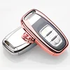 Wholesale Car Key Shell TPU 3 Button Smart Key Case Holder For Audi A4 A4L A5 A6 A7 Q5