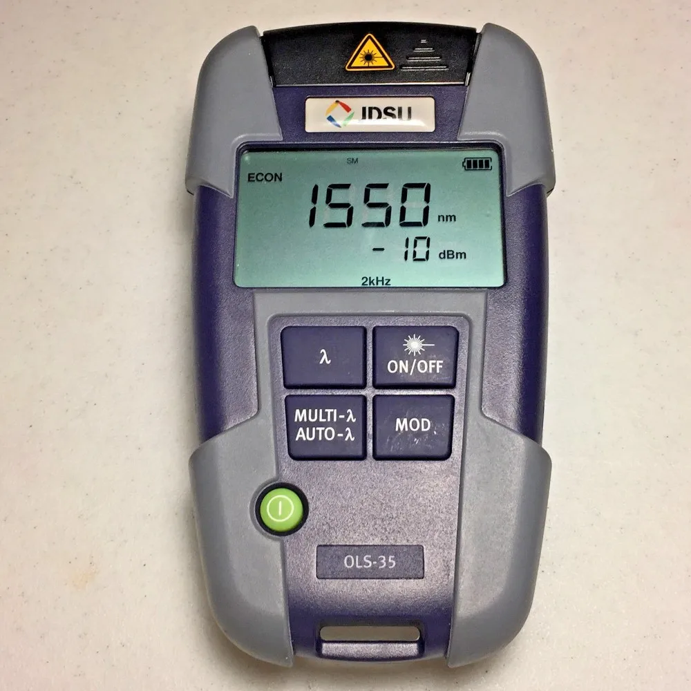Wavelength Range 780 To 1650 Nm Jdsu Olp35 Digital Power Meter