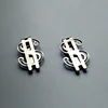 High Quality Promotional Dollar Sign Dollar Mark Shaped Metal Custom Stainless Steel Money Clip
