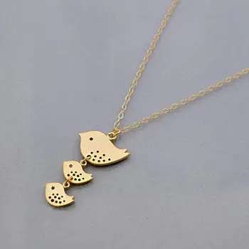 mama bird necklace