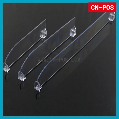 Supermarket Clear Plastic Shelf Divider For Goods Display Buy Plastic