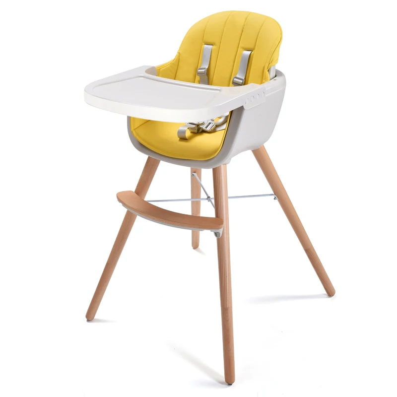 wooden high chair booster seat