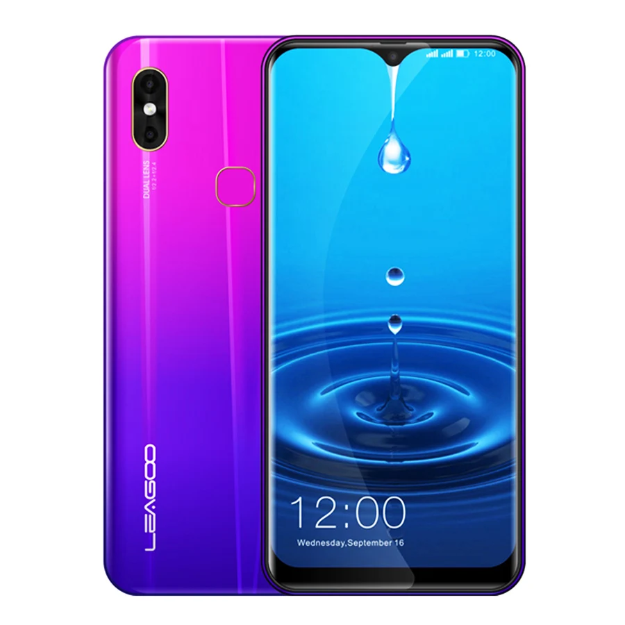 

Leagoo M13 4GB+32GB Android 9.0 Wholesale mobile phone with Shockproof Dustproof 6.1 inch The gradient cell smartphone