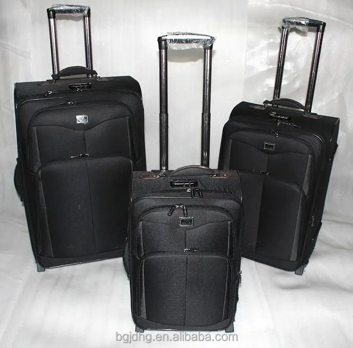 Polyester Soft Fabric Luggage Suitcase 20 24 28 Trolley Bags Travel Suitcase Bagasi Cabin Hand