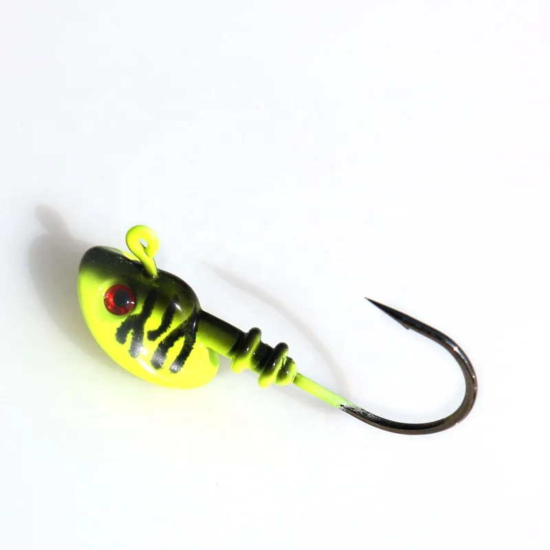 

Various colors and specifications lead jig head ice fishing hook