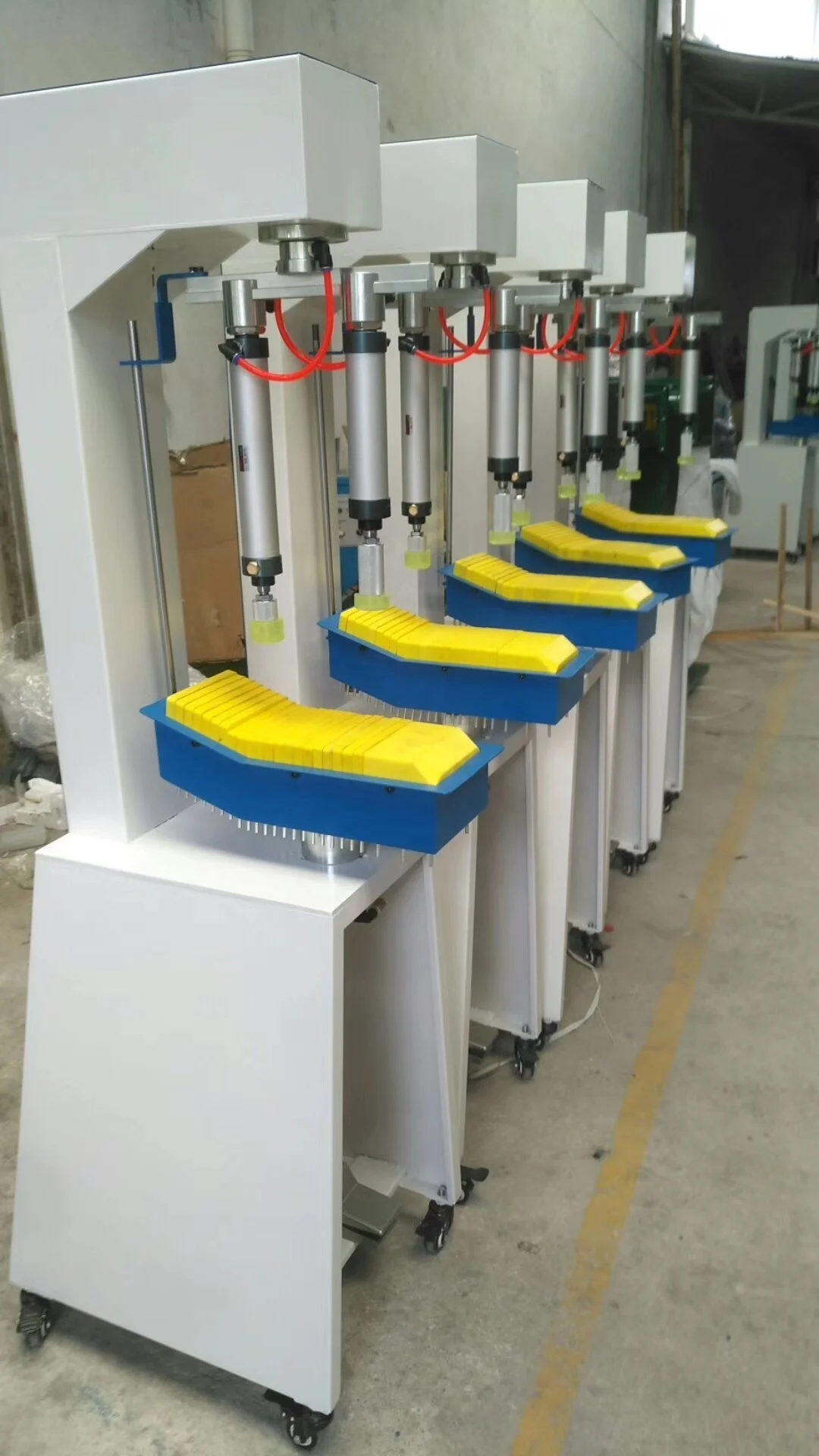 
High Efficient Leather Marking Machine For Shoes Round Surface 