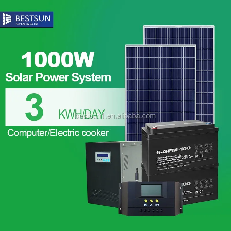 1kw 1000wp Solar Panel System Kit For Home Usefree Electricity For Home Buy Solar Panel System Kit1000w Solar Panel Kitsolar Kits For Africa