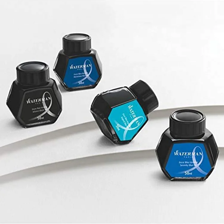 High Quality Stocked 30ml Empty Ink Bottle Glass Fountain Pen Ink