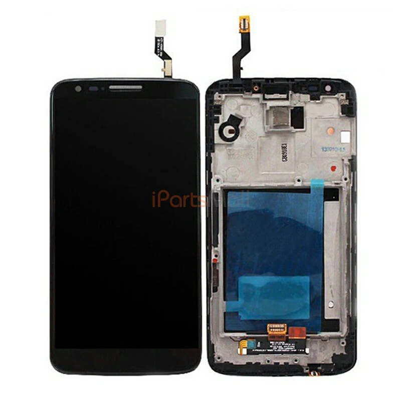 

For LG G2 D802 LCD Screen Display Digitizer Assembly With Frame Black White