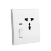 EU Household Universal Electric USB Plug Switch and Socket Wall