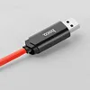 HOCO U29 Type C charging data cable voltage current charging time LED display universal USB C mobile phone charge wire.