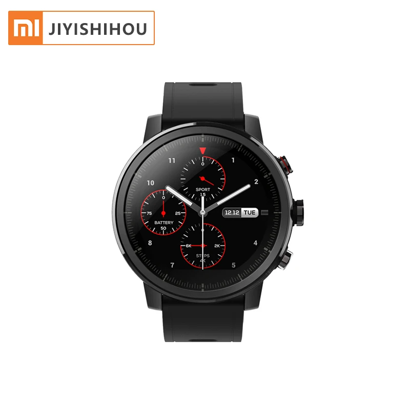 

Xiaomi Huami Amazfit Smart Watch Stratos 2 GPS PPG Heart Rate Monitor 5ATM Waterproof Sports Amazfit Stratos