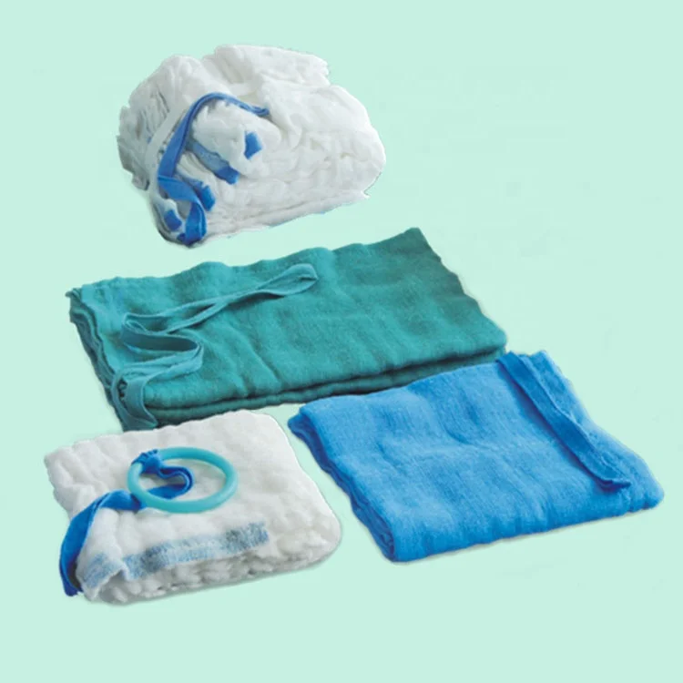 Manufacturer Disposable Medical Non Sterile Lap Sponges Abdominal Pad