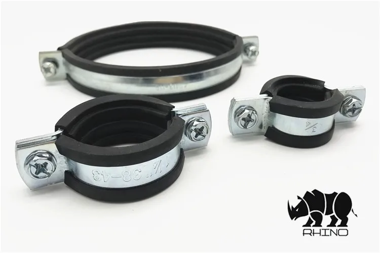 Manufacturer Epdm Rubber Cushioned 3 Inch Pipe Clamp Buy 3 Inch Pipe