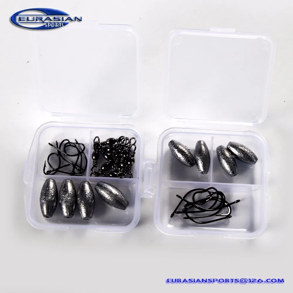 Wholesale Fishing Hook Sinker Plastic Box Combo Buy Maruseigo With