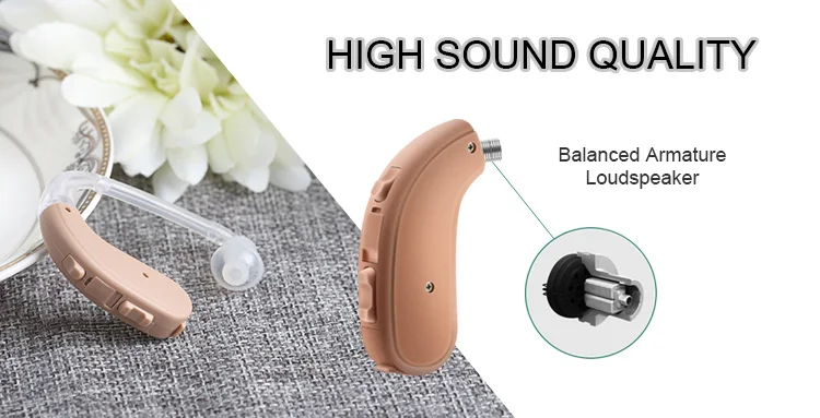 MPO & NH Air Conduction Digital Programmable Deafness Hearing Aid