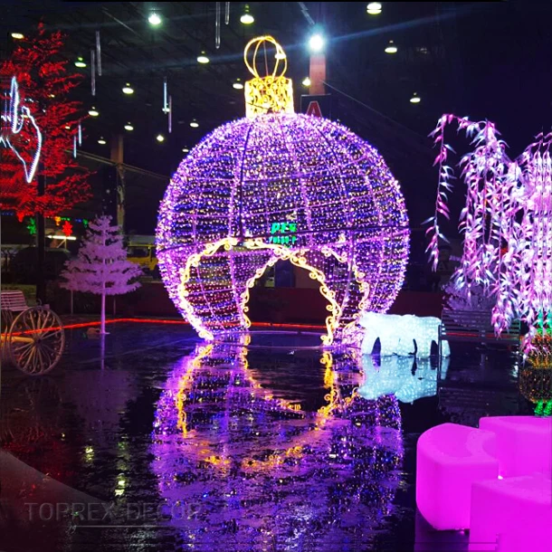 Outdoor Led Ball Arch Large Christmas Decorations - Buy Christmas ...
