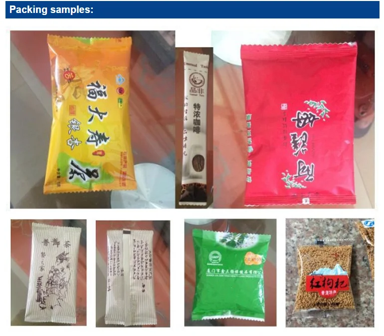Best price SMFZ-70 Back Seal tea bag packing machine, tea weighing and sealing machine, weigh filler packaging machine