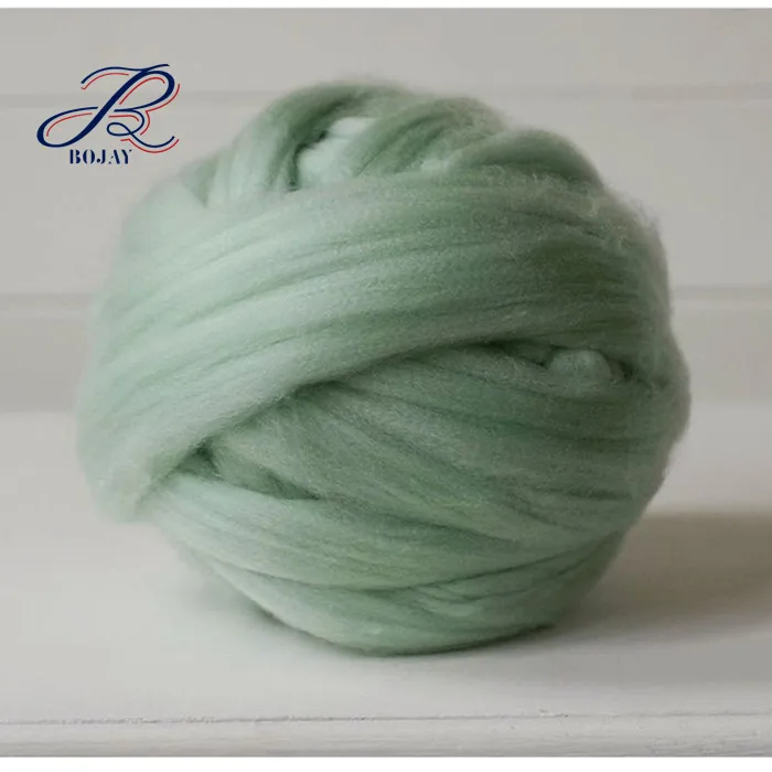 
Dyed Wool like Soft 100% Acrylic Super Chunky Vegan Yarn for arm knitting 100% Acrylic Yarn 