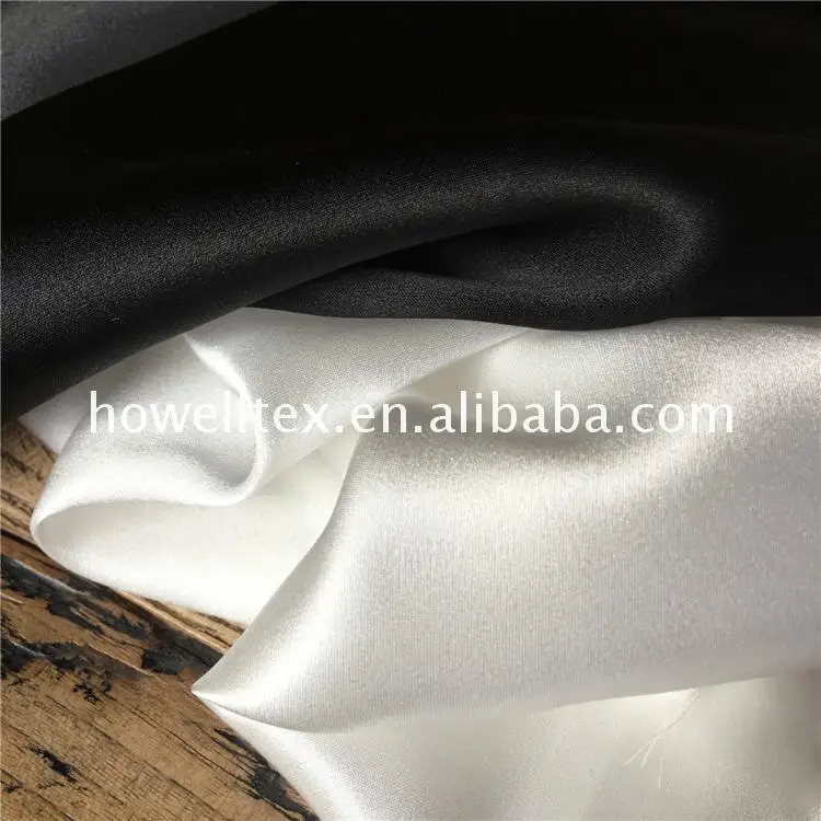 Silk satin fabric