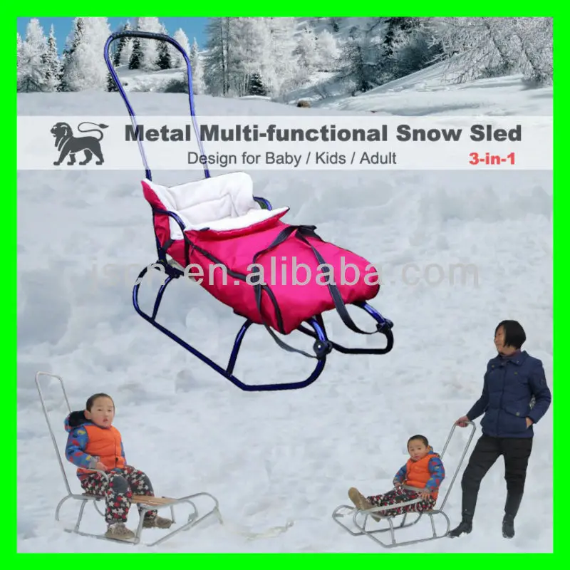 Poussette 15 En Metal Pour Enfants Remorque De Neige Buy Luge A Neige En Metal Luge Pour Bebe Poussette A Neige Product On Alibaba Com