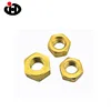 New Premium Bolts Nuts Hardware Products Brass Hex Nut ZInc Plated M4 Hex Nuts DIN934