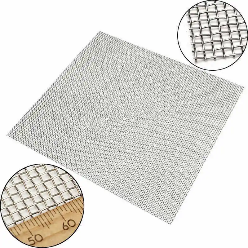 100 mesh stainless steel wire mesh screen/micro screen mesh/150 micron stainless steel mesh screen(Factory)