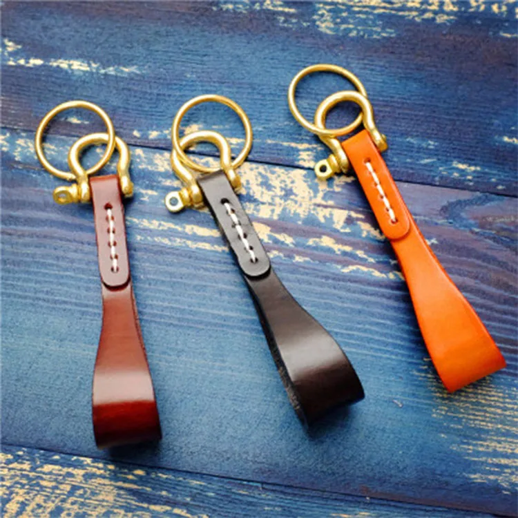 

Hot sale Men's Genuine Leather Vintage key wallet Business style car key chain key holder, Customized