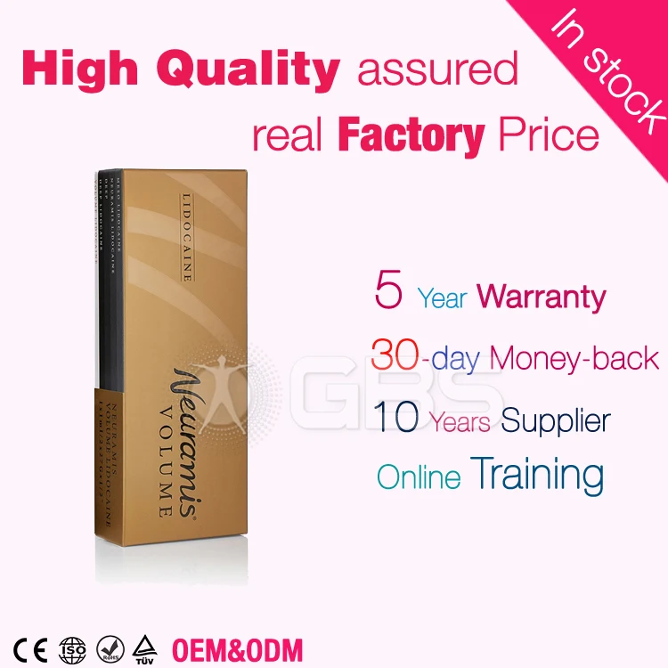 
best 1ml facial anti wrinkle hyaluronic acid korea dermal filler gel injection 