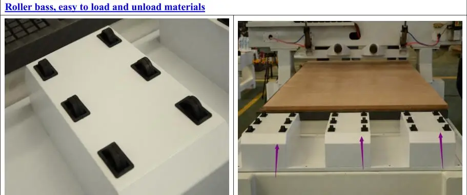 high quality door cabinet furniture aluminum woodworking cutting carving ATC/cnc router