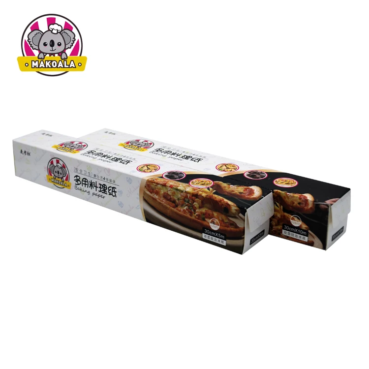 
Customized unbleached parchment paper baking sheet or roll 