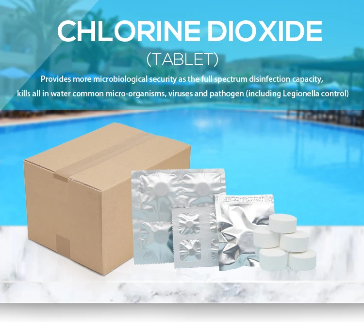 Chlorine Tablets Drinking Water Disinfection For Circulating Water
