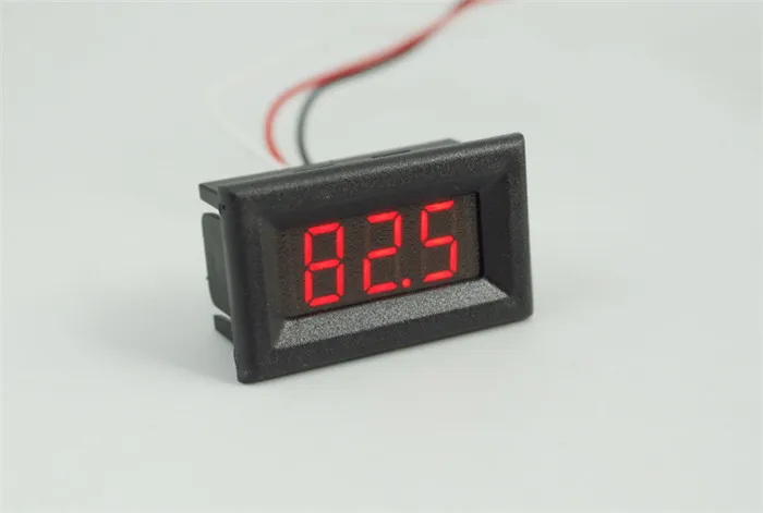 DC 0-100V 0.36 Inch 3-Wire 4-Digit voltmeter Voltage Tester LCD Digital Display