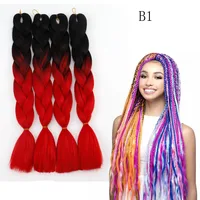

Ombre x pression ultra braid synthetic braiding hair extension weave wholesale hair synthetic jumbo hair pink horsehair braid