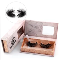 

Wholesale 3D Mink Lashes Strips Custom Packaging Cruelty Free 25mm Lashes Eyelashes