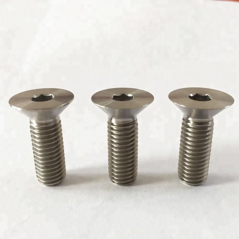 Manufacturers Titanium Countersunk Bolt M5 M6 M8 - Buy Titanium ...