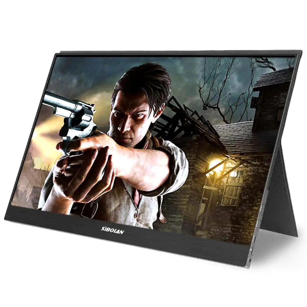 

2019 New 144hz monitor HDR IPS Panel 15.6 inch Full HD 1920 x 1080 gaming monitor 144hz 9ms with USB Type-C Portable Monitor