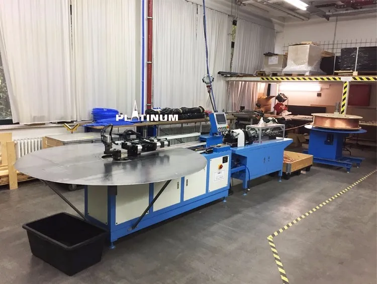Cnc Plc Automatic Copper Steel Aluminum Bundy Serpentine Tube Pipe